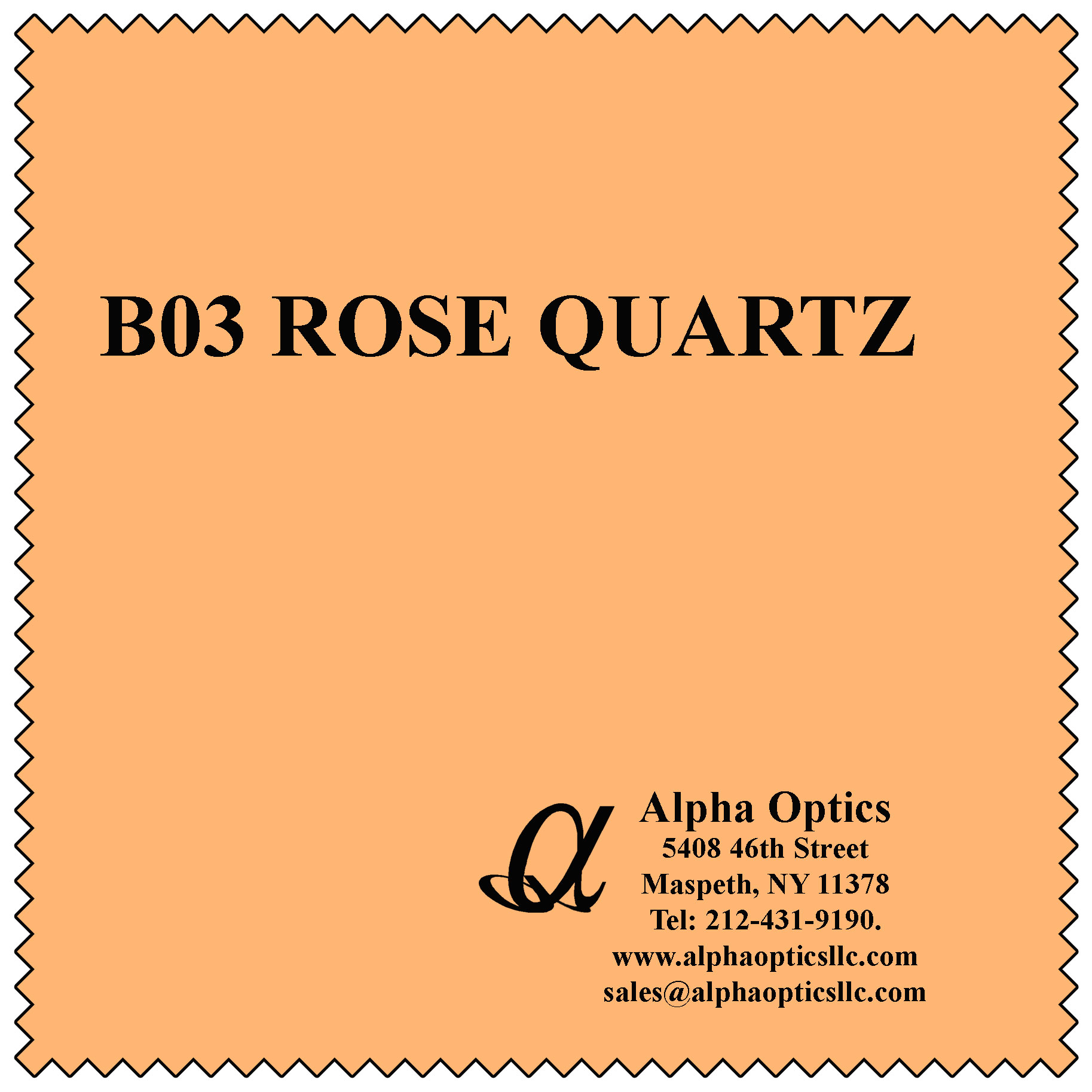 Premium Microfiber, Rose Quartz Color (B-03)